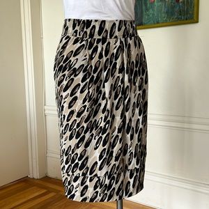 3/$20 Abstract/Animal Print Skirt, Size Large